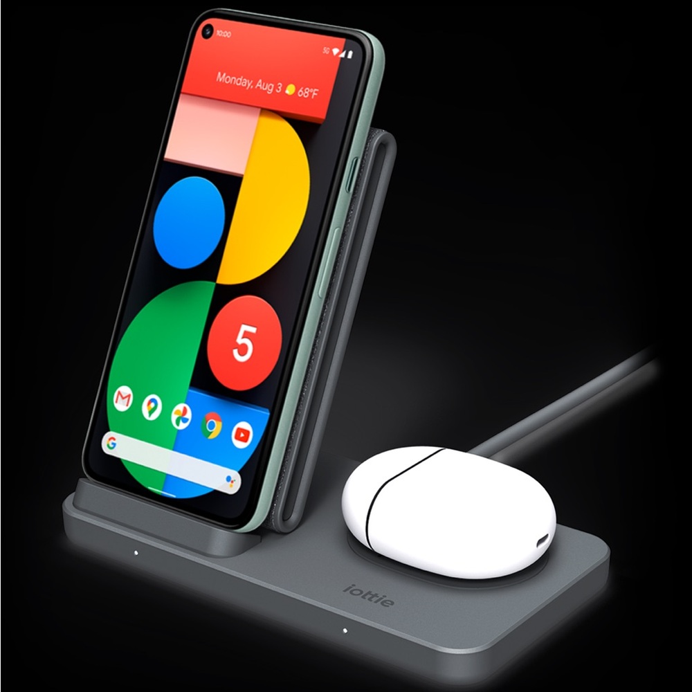 iottie Ion Wireless Charging Stand + Pad for Google